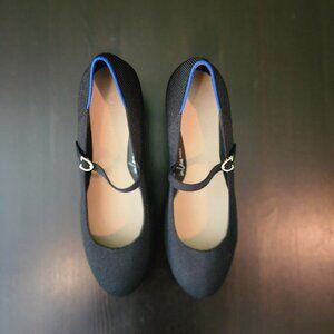 Rothy's Mary Jane Heel in Black